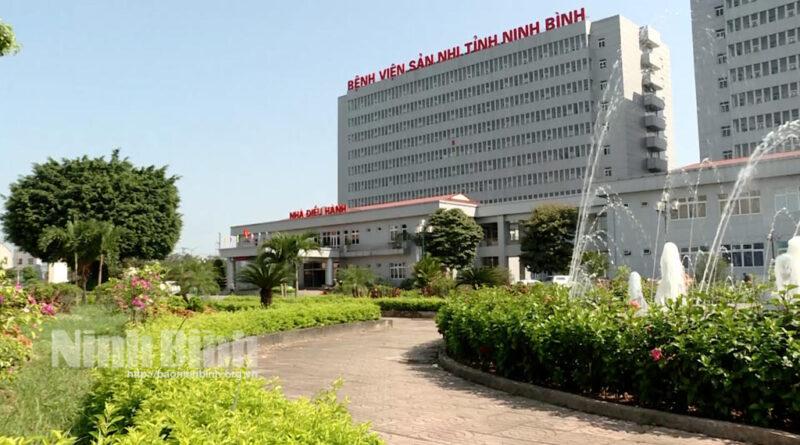 Bệnh viện Sản-Nhi Ninh Bình: Xây dựng bệnh viện xanh-sạch-đẹp
