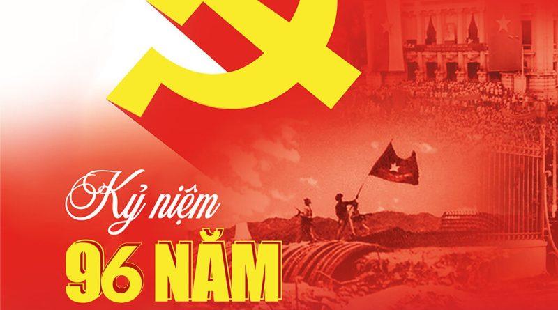 Nhiệt liệt chào mừng 96 năm thành lập Đảng Cộng sản Việt Nam (03/02/1930 – 03/02/2026)