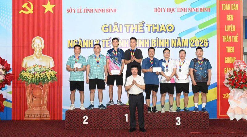 Bệnh viện Sản Nhi tỉnh Ninh Bình giành giải Nhì toàn đoàn Giải thể thao ngành Y tế lần thứ Nhất