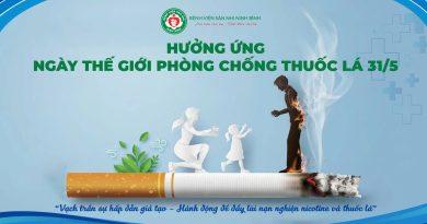 Hưởng ứng Ngày Thế giới không thuốc lá 31/5/2026
