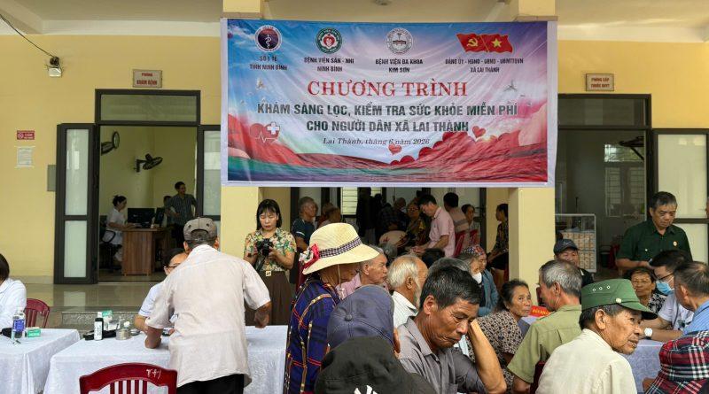 BỆNH VIỆN SẢN NHI TỈNH NINH BÌNH PHỐI HỢP TRIỂN KHAI KHÁM SỨC KHỎE ĐỊNH KỲ MIỄN PHÍ CHO NGƯỜI DÂN