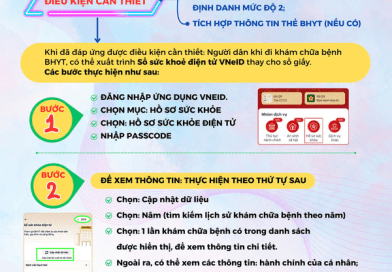 Hướng dẫn người dân sử dụng Sổ sức khoẻ điện tử trên ứng dụng VNeID