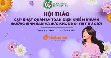[THƯ MỜI] THAM DỰ HỘI THẢO “CẬP NHẬT QUẢN LÝ TOÀN DIỆN NHIỄM KHUẨN ĐƯỜNG SINH SẢN & SỨC KHỎE NỘI TIẾT NỮ GIỚI”