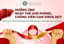 HƯỞNG ỨNG NGÀY THẾ GIỚI PHÒNG, CHỐNG VIÊM GAN VI RÚT 28/7