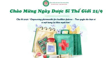 Chúc mừng ngày Dược sĩ thế giới – Tôn vinh vì sức khoẻ toàn cầu