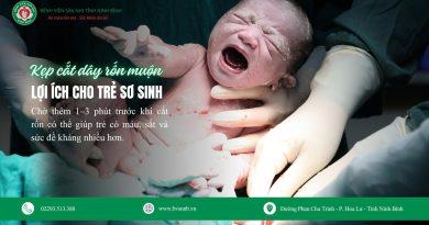 Kẹp cắt dân rốn muộn – thêm một nhịp chờ, thêm lợi ích cho con Kẹp cắt dân rốn muộn – thêm một nhịp chờ, thêm lợi ích cho con