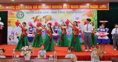 Chương trình “Vui tết Trung thu” dành tặng các bệnh nhân đang điều trị tại bệnh viện Sản Nhi tỉnh Ninh Bình