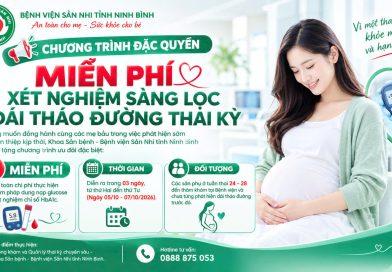 Hưởng ứng tuần lễ làm mẹ an toàn 2026:”Kiểm soát đường huyết thai kỳ – mẹ an tâm, con khoẻ mạnh”