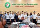 Đón tiếp, trao đổi kinh nghiệm quản trị bệnh viện với đoàn công tác bệnh viện trung ương quân đội 108