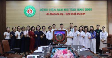 Tiếp đoàn công tác của Bệnh viện đa khoa Hà Nam về xây dựng và triển khai hệ thống BSC – KPIs
