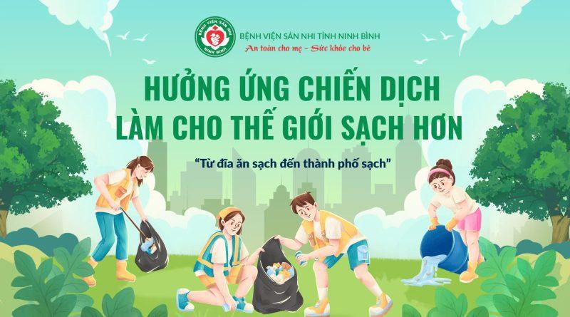 Hưởng ứng Chiến dịch Làm cho thế giới sạch hơn năm 2026